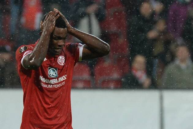 20.10.2016, xtkx, Fussball Europa League, FSV Mainz 05 - RSC Anderlecht, emspor, v.l.Jhon Cordoba (Mainz 05) , Mainz