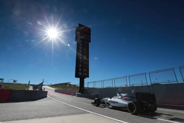 Motorsports: FIA Formula One World Championship WM Weltmeisterschaft 2016, Grand Prix of United States, 77 Valtteri Bottas (FIN, Williams Martini Racing), xHOCHxZWEIx
