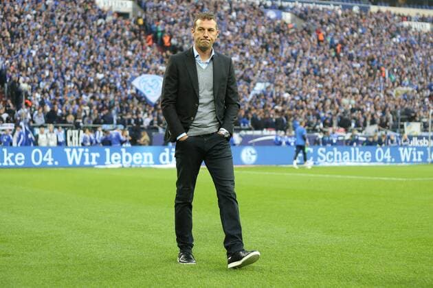 Markus Weinzierl (Trainer, FC Schalke 04), FC Schalke 04 vs. FSV Mainz 05, Fussball, Bundesliga, 23.10.2016, Gelsenkirchen Copyright: xDeutzmann Eibner-Pressefotox EP_CDN