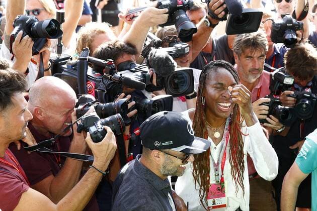 Motorsports: FIA Formula One World Championship WM Weltmeisterschaft 2016, Grand Prix of United States, Venus Williams xHOCHxZWEIx