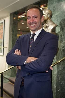 Monaco, October 25, 2016: Monaco World Sports Legends Award with Lionel Noghes, receiving an Award for his Grandfather Antony Noghes (Founder of the Monaco Grand Prix) Monaco World Sports Legends Award
