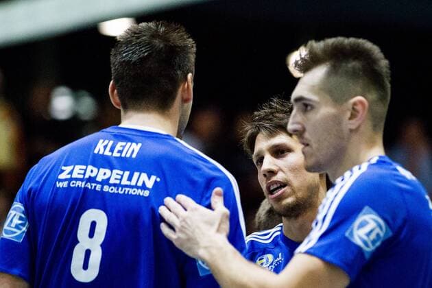 Tomas Kocian (17 VfB); DVV-Pokal Achtelfinale: SSC Karlsruhe vs VfB Friedrichshafen, Albgauhalle, Karlsruhe-Ettlingen Germany, 20161026; Karlsruhe-Ettlingen Copyright: xWuechnerx xEibner-Pressefotox EP_nwr