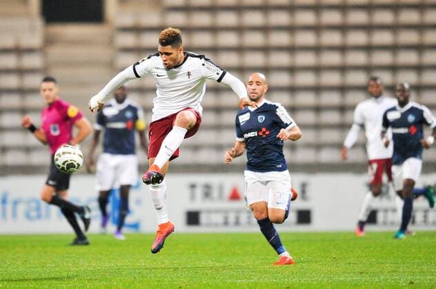 06 Simon FALETTE (metz) FOOTBALL : Paris FC vs Metz - Coupe de la Ligue - 26 10 2016 FEP Panoramic 