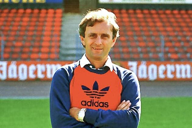 Alexandar Ristic Trainer bei Eintracht Braunschweig Saison 1984 85