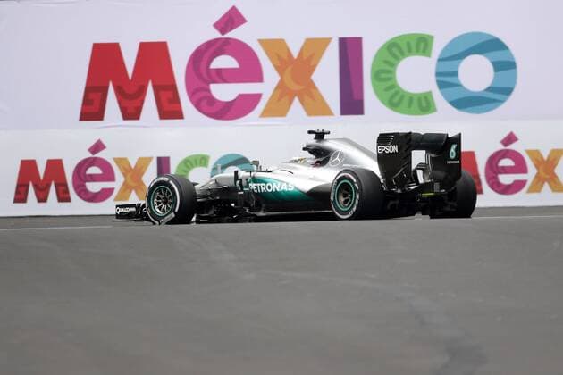 Mexican Grand Prix, Mexico City 27 - 30 October 2016 28.10.2016 - Free Practice 1, Lewis Hamilton (GBR) Mercedes AMG F1 W07 Hybrid 