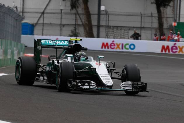 Motorsports: FIA Formula One World Championship WM Weltmeisterschaft 2016, Grand Prix of Mexico, 6 Nico Rosberg (GER, Mercedes AMG Petronas Formula One Team), xHOCHxZWEIx