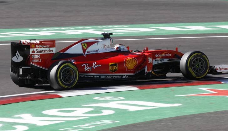 CORRECTION German driver Sebastian Vettel from Ferrari in action during the third free practice of Mexico s Formula One Grand Prix at Hermanos Rodriguez racetrack in Mexico City, Mexico, 29 October 2016. MEXICO S FORMULA ONE GRAND PRIX !ACHTUNG: NUR REDAKTIONELLE NUTZUNG!  MEX 20161029-636133669834709553