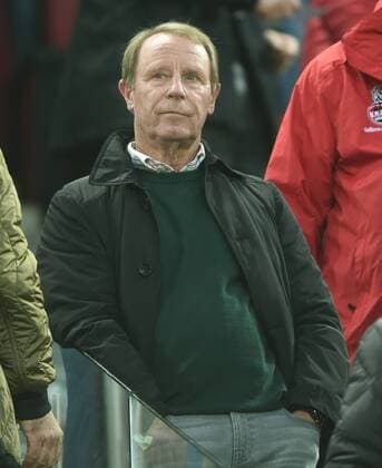 1. FC Köln - Hamburger SV 30.10.2016. Alt-Bundestrainer Berti Vogts auf der Tribüne. HM