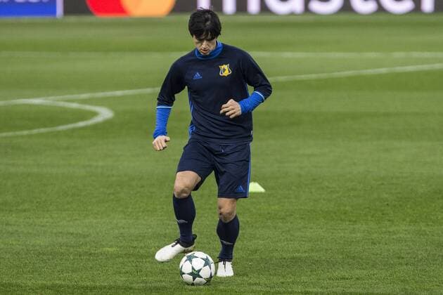 Rostov s during the oficial training before the match of UEFA Champions League between Atletico de Madrid and FC Rostov, at Vicente Calderon Stadium, Madrid, Spain. October 31, 2016.  (20161031002)