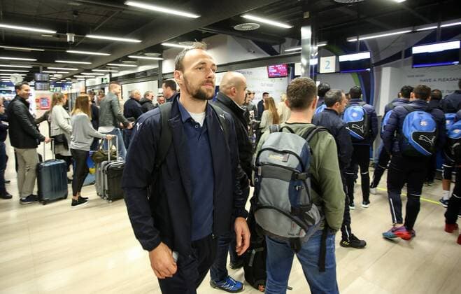 Dinamo departure, Croatia 01.11.2016., Zagreb,Croatia - Team GNK Dinamo goes to Sevilla ahead of UEFA Champions League with Sevilla. Gordon Schildenfeld.  PetarxGlebov PIXSELL