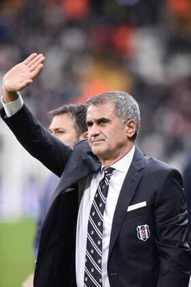 UEFA Champions League Group B match between Besiktas and Napoli at Vodafone Arena in Istanbul , Turkey ,November 01 , 2016. Pictured Coach Senol Gunes of Besiktas. 
