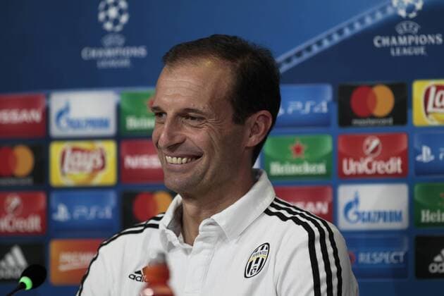 November 1, 2016 - Turin, Italy - Massimiliano Allegri during the press conference PK Pressekonferenz before Champions League match between Juventus v Olympique Lyonnais, in Turin, Italy on November 2, 2016. Press Conference Juventus  - ZUMAn230 20161101_zaa_n230_048