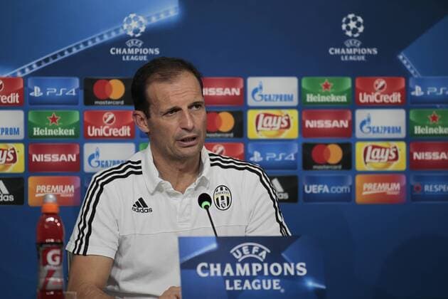 November 1, 2016 - Turin, Italy - Massimiliano Allegri during the press conference PK Pressekonferenz before Champions League match between Juventus v Olympique Lyonnais, in Turin, Italy on November 2, 2016. Press Conference Juventus  - ZUMAn230 20161101_zaa_n230_052