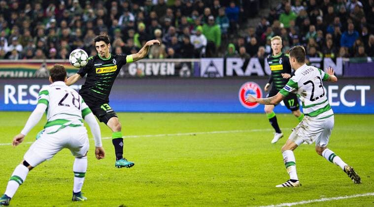 Mönchengladbach, 01.11.2016, Borussia Park Tor zum 1:0 durch Lars Stindl (BMG) VfL Borussia Mönchengladbach - Celtic Glasgow mm