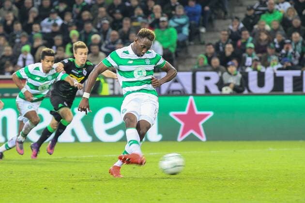 Tor zum 1:1 durch Moussa Dembele ( 10, Celtic Glasgow) per Elfmeter, Borussia Moenchengladbach vs Celtic Glasgow, UEFA Champions League, 01.11.2016, Moenchengladbach Copyright: xDeutzmann Eibner-Pressefotox EP_CDN