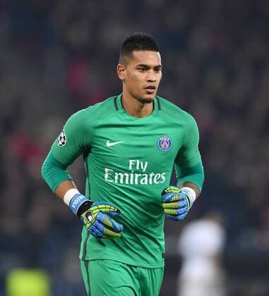 FUSSBALL CHAMPIONS LEAGUE SAISON 2016 2017 GRUPPENPHASE FC Basel - Paris Saint-Germain 01.11.2016 Torwart Torwart Alphonse Areola (Paris Saint-Germain) 