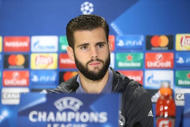 Real Madrid in Warsaw Nacho Fernandez at a press conference PK Pressekonferenz before Champion League match Real Madrid vs Legia Warszawa on November 1, 2016 in Warsaw, Poland.  EN_01231249_0005