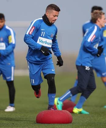 SOCCER - EL, A.Wien vs Roma, preview STEINBRUNN,AUSTRIA,02.NOV.16 - SOCCER - UEFA Europa League, group stage, FK Austria Wien vs AS Roma, preview, training of A.Wien. Image shows Lucas Venuto (A.Wien). GEPAxpictures xChristianxOrt