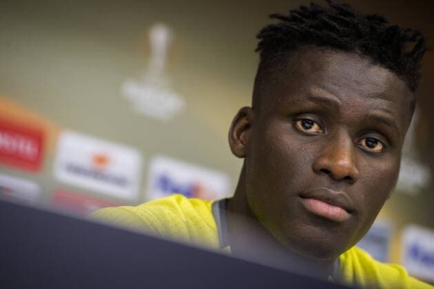 Anderlecht s Kara Mbodji pictured during a press conference PK Pressekonferenz of Belgian first league soccer team RSC Anderlecht, Wednesday 02 November 2016. Tomorrow Anderlecht is playing the fourth game of the group stage of the Europa League competition against German club 1. FSV Mainz 05, in the group C. LAURIExDIEFFEMBACQ  x04970978x