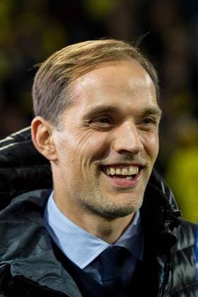 Dortmund, Germany 02.11.2016, UEFA Champions League - 2016 17 Season, Group F - Matchday 4, BV Borussia Dortmund - Sporting Lissabon, Trainer Thomas Tuchel (BVB) lacht, lachen ( DeFodi001