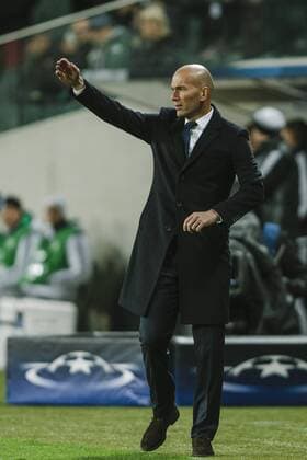 Fußball, CL, Legia Warschau - Real Madrid Fußball Champions League 2016 2017 Legia Warschau - Real Madrid ZINEDINE ZIDANE  20161102-CSRJ8554