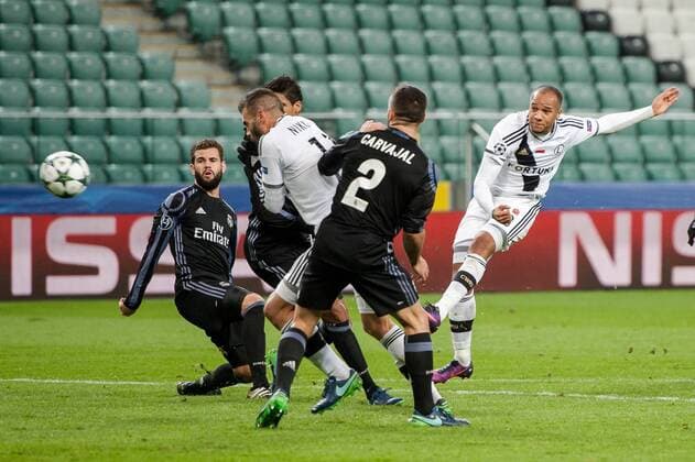 Fußball, CL, Legia Warschau - Real Madrid Fußball Champions League 2016 2017 Legia Warschau - Real Madrid Vadis Odjidja Ofoe strzela bramke  20161102PF_RO1505