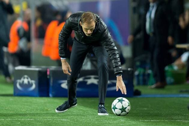 Dortmund, Germany 02.11.2016, UEFA Champions League - 2016 17 Season, Group F - Matchday 4, BV Borussia Dortmund - Sporting Lissabon, Trainer Thomas Tuchel (BVB) ( DeFodi001