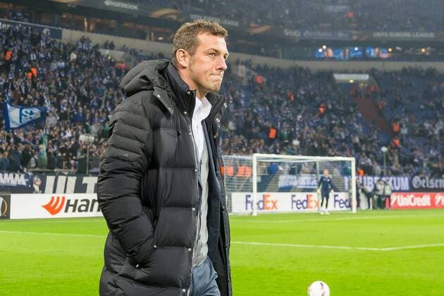 Gelsenkirchen, Germany 03.11.2016, UEFA Europa League - 2016 17 Season, Gruppenphase, 4. Spieltag - Matchday 4, FC Schalke 04 - FC Krasnodar, Trainer Markus Weinzierl (S04) ( DeFodi048