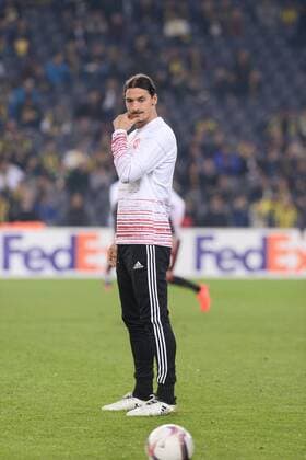 UEFA Europa League Group A day 4 match between Fenerbahce and Manchester United ManU at Ulker Stadium in Istanbul , Turkey , November 03 , 2016. Final Score : Fenerbahce 2 - Manchester United 1 Pictured: Zlatan Ibrahimovic of Manchester United. 