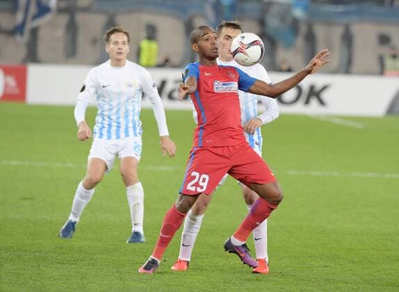 03.11.2016 Zürich Schweiz Fussball Stadion Letzigrund Europa League FC Zürich - Steaua Bukarest Bild zeigt 29 William Amorim (Steaua) Aktion Einzelbild 