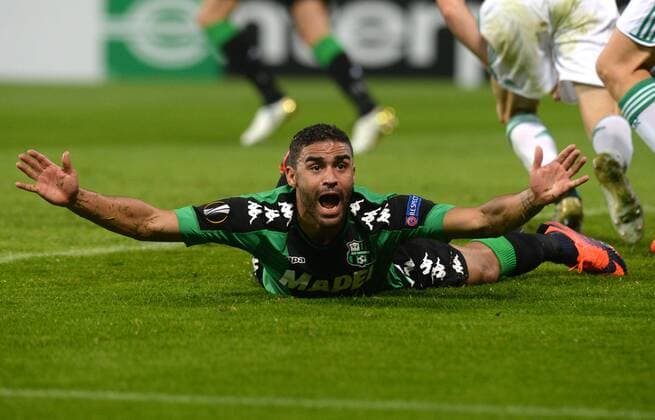 IPP20161103 Football - soccer: UEFA Europa League 2016 2017, Sassuolo Calcio - Rapid Wien, Gregoire Defrel xHOCHxZWEIx xItalyxPhotoxPressx 