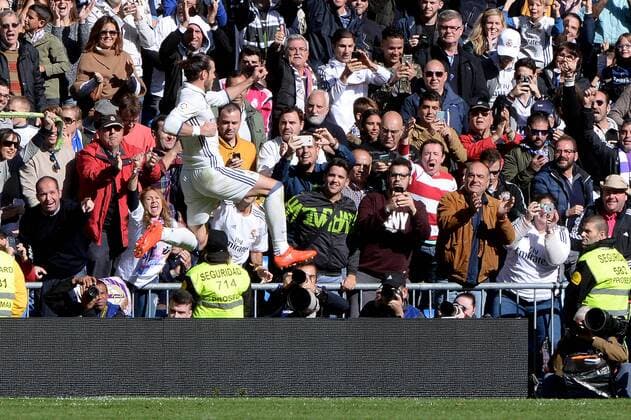 MADRID,SPAIN: Gareth Bale, 11 of Real Madrid during the La Liga match between Real Madrid and CD Leganes at Estadio Santiago Bernabeu on 06 11 2016, in MADRID, SPAIN.  xSoniaxCanadax xx