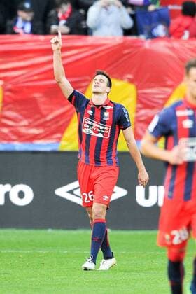 26 IVAN SANTINI (caen) - Fussball Frankreich, Ligue 1, SM Caen vs. OGC Nice - 06 11 2016 FEP Panoramic 