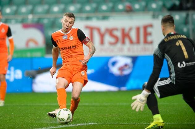 Arkadiusz Wozniak 2016.11.06 Wroclaw Football Polish Lotto Ekstraklasa season 2016 2017 Slask Wroclaw - KGHM Zaglebie Lubin Arkadiusz Wozniak  20161106_PF_PA035