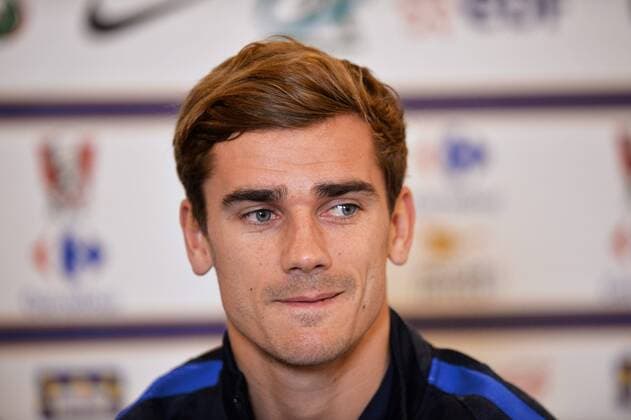 Antoine Griezmann FOOTBALL : PK - Nationalteam Frankreich - 07 11 2016 AnthonyBIBARD FEP Panoramic 