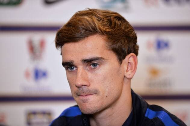 Antoine Griezmann FOOTBALL : PK - Nationalteam Frankreich - 07 11 2016 AnthonyBIBARD FEP Panoramic 