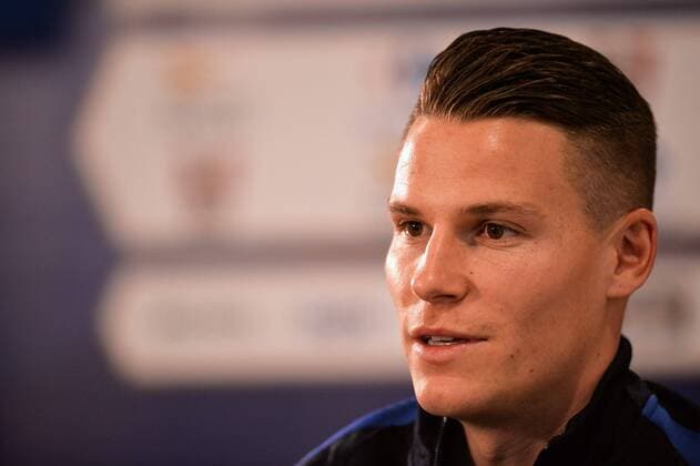 Fußball, Kevin Gameiro - PK Nationalteam Frankreich Kevin Gameiro FOOTBALL : PK - Nationalteam Frankreich - 07 11 2016 AnthonyBIBARD FEP Panoramic 