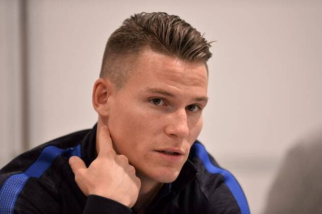 Fußball, Kevin Gameiro - PK Nationalteam Frankreich Kevin Gameiro FOOTBALL : PK - Nationalteam Frankreich - 07 11 2016 AnthonyBIBARD FEP Panoramic 
