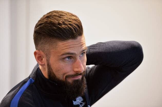 Fußball, Olivier Giroud - PK Nationalteam Frankreich Olivier Giroud FOOTBALL : PK - Nationalteam Frankreich - 07 11 2016 AnthonyBIBARD FEP Panoramic 