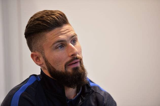 Fußball, Olivier Giroud - PK Nationalteam Frankreich Olivier Giroud FOOTBALL : PK - Nationalteam Frankreich - 07 11 2016 AnthonyBIBARD FEP Panoramic 