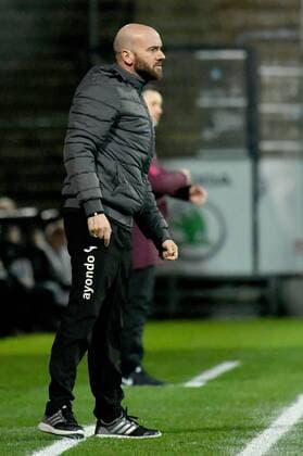 10.11.2016, xfux, Fussball Testspiel, Eintracht Frankfurt - FSV Frankfurt, emspor v.l. Trainer Roland Vrabec (FSV Frankfurt) Frankfurt am Main