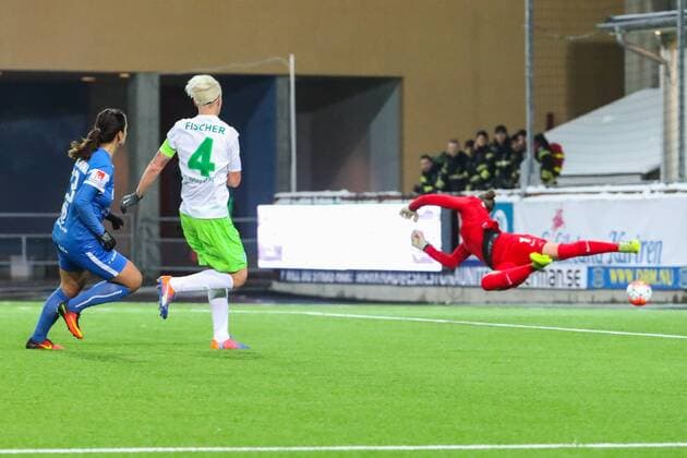 Eskilstuna Uniteds Marija Banusic 1-2 - Champions League, Frauen, Fußball, Eskilstuna United vs VfL Wolfsburg, 10. November 2016 in Eskilstuna.  Copyright: PERxKARLSSON BB161110BB076