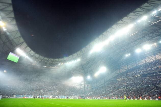 Fußball, Stadiongeschichte Olympique Marseille Fussball Frankreich, Ligue 1, Olympique Marseille vs. Girondins Bordeaux - 30 10 2016 FEP Panoramic 