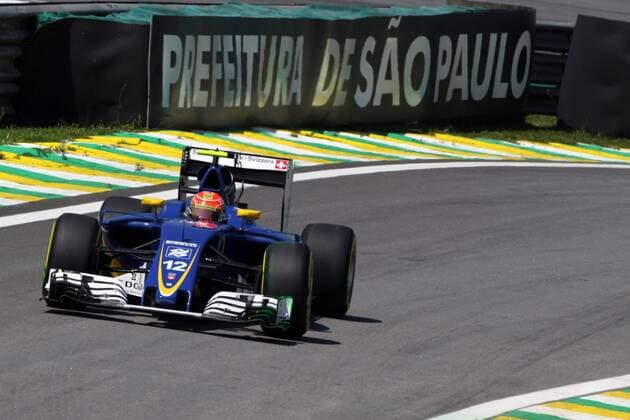 Brazilian Grand Prix, Sao Paulo 10 - 13 November 2016 11.11.2016 - Free Practice 1, Felipe Nasr (BRA) Sauber C34 