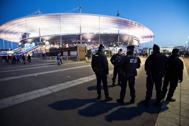 Themen der Woche Bilder des Tages - SPORT 161111 Fußball WM-Quali Frankreich vs Schweden - Stade de France vor dem Spiel  Copyright: PETTERxARVIDSON BB161111PA002