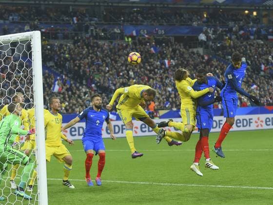 But de POgba FOOTBALL : WM Quali - Frankreich - Schweden Nationalteam Länderspiel 11 11 2016 