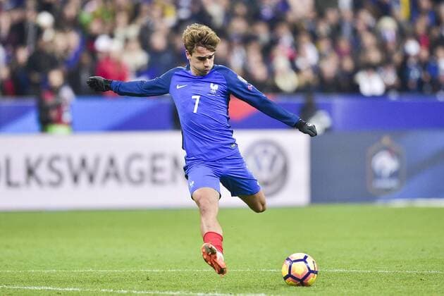 Antoine Griezmann (France) FOOTBALL : Frankreich - Schweden Nationalteam Länderspiel - Eliminatoires CM2018 - Paris - 11 11 2016 JBAutissier Panoramic 