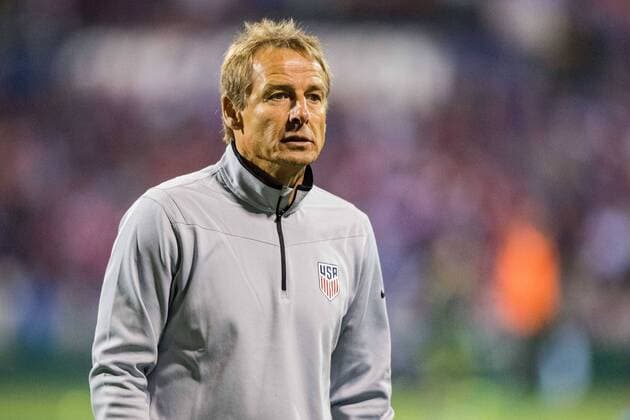 USA Head Coach Jurgen Klinsmann during the Men s International Soccer World Cup Qualifier match between Mexico and the United States at MAPFRE Stadium on Nov 11, 2016 in Columbus, OH. CSM Soccer 2016: Mexico vs United States NOV 11 - ZUMAc04_ 20161111_zaf_c04_211