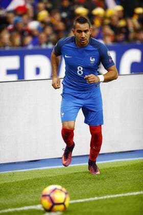 November 11, 2016 - Paris, France - Dimitri Payet of France in action during the 2018 World Cup group A qualifying football match between France and Sweden at the Stade de France in Saint-Denis, north of Paris, on November 11, 2016. France won 2-1. France v Sweden - FIFA 2018 World Cup Qualifier  - ZUMAn230 20161111_zaa_n230_379