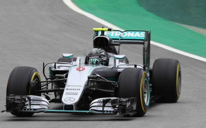 Brazil Grand Prix Formula 1 2016 SÃO PAULO, SP - 12.11.2016: BRAZIL GRAND PRIX FORMULA 1 2016 - Nico Rosberg (GER) Mercedes AMG Petronas F1 Team during the third practice session of the Brazil Grand Prix Formula 1 in 2016 held at the Interlagos Circuit on the morning of Friday. (Photo: Rodolfo Buhrer La Imagem Fotoarena) x1229142x  RodolfoxBuhrer